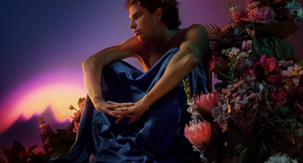 The Demon Seated by M Vrubel