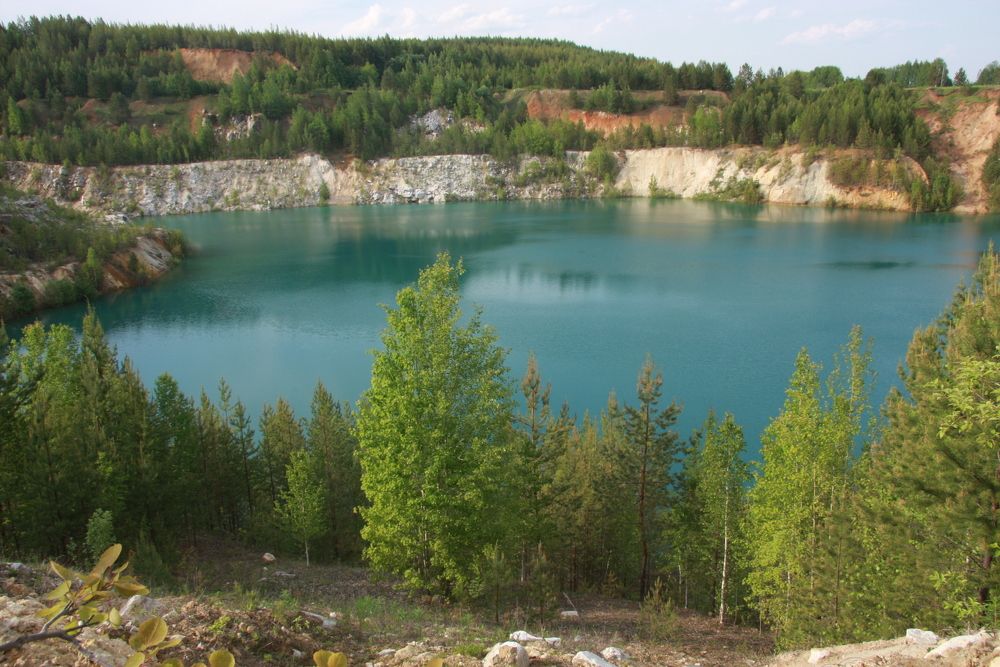 Бирюзовое озеро