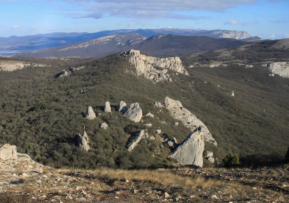 Temple of the sun.Crimea.