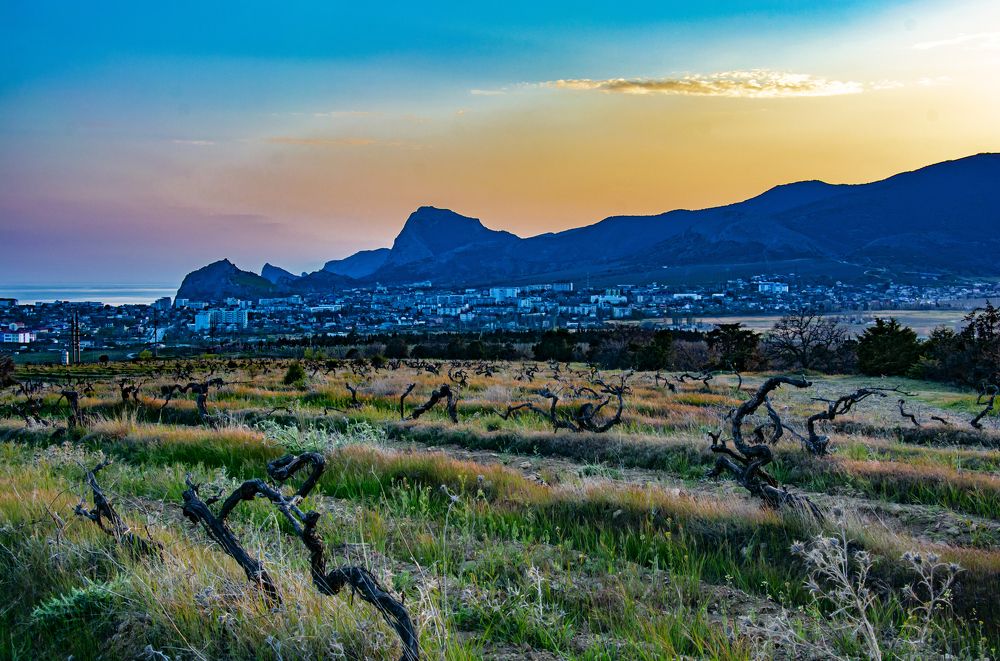 Вид на Судак.