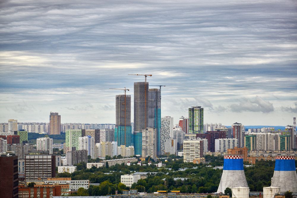 Уперлись башни в небо