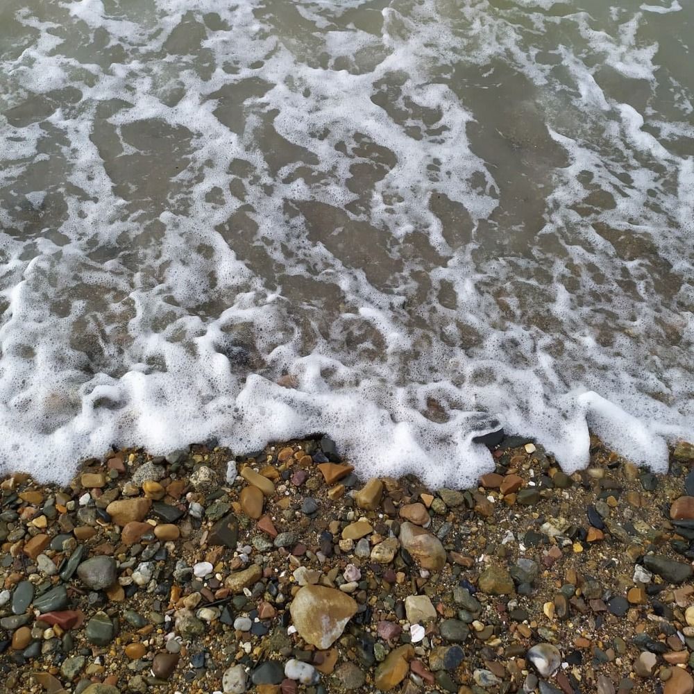 La plage de la Manche