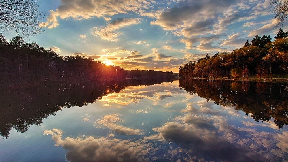 Майский закат.