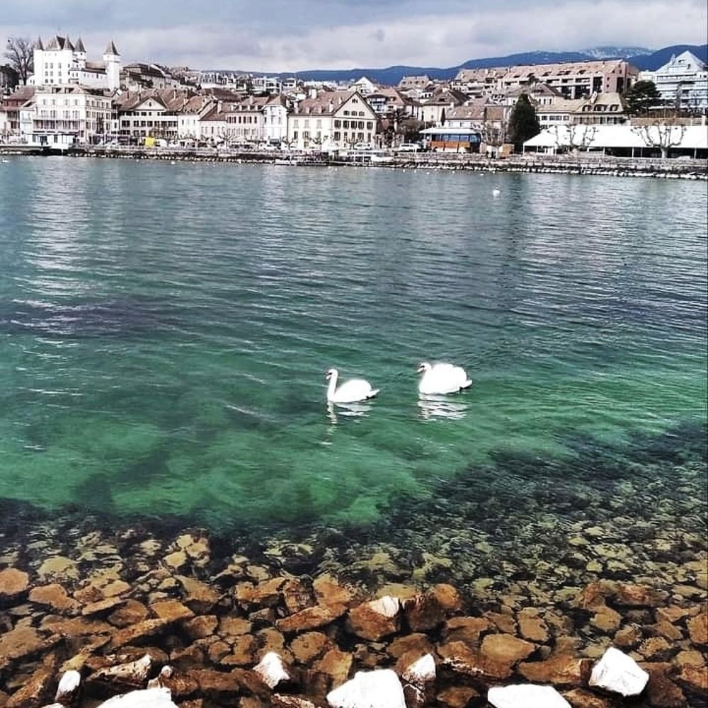 Бирюзовое  озеро.