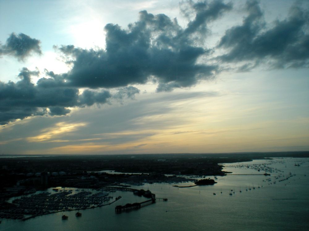 Portsmouth Harbour Sunset