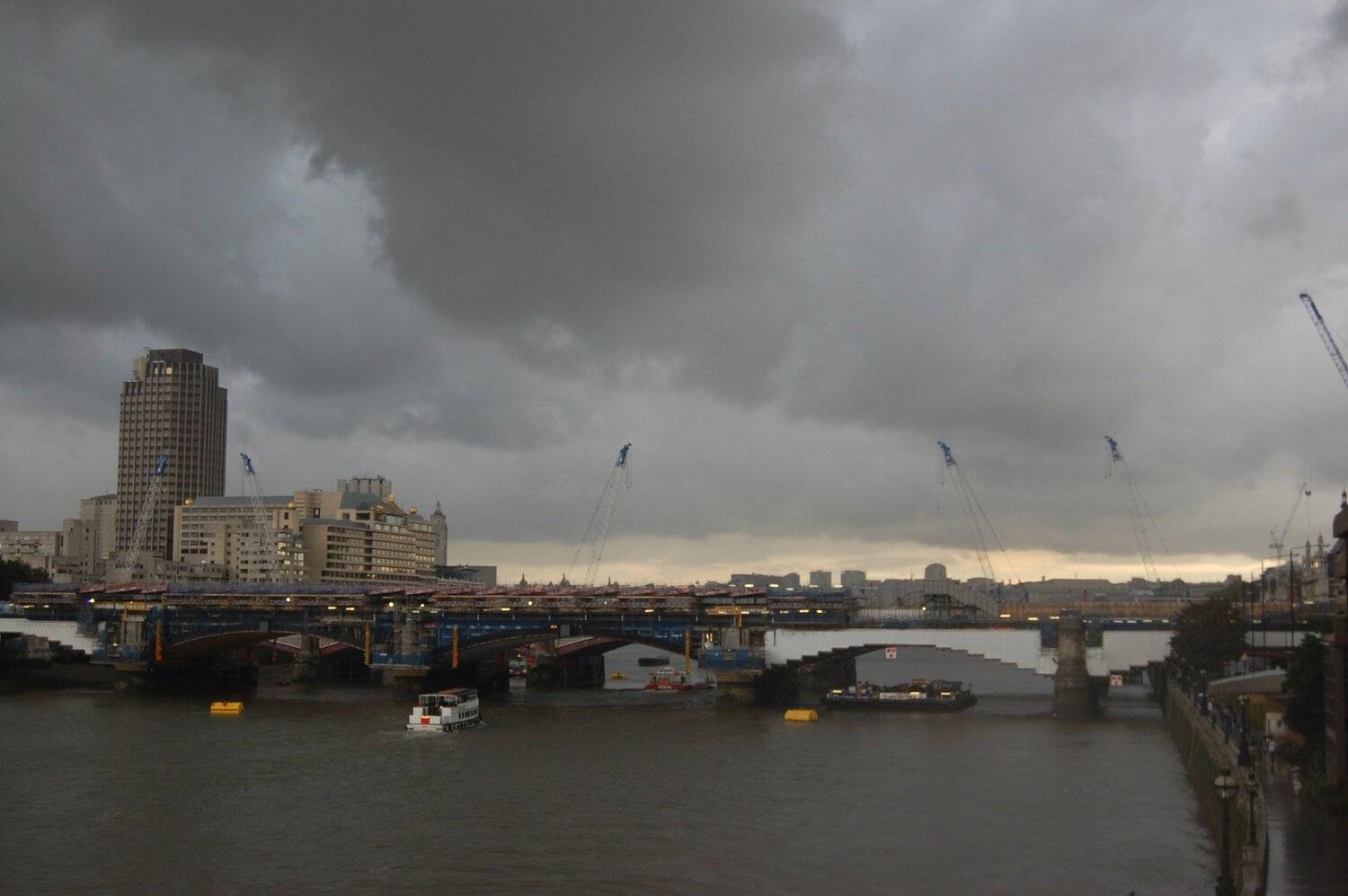 Stormy London Afternoon