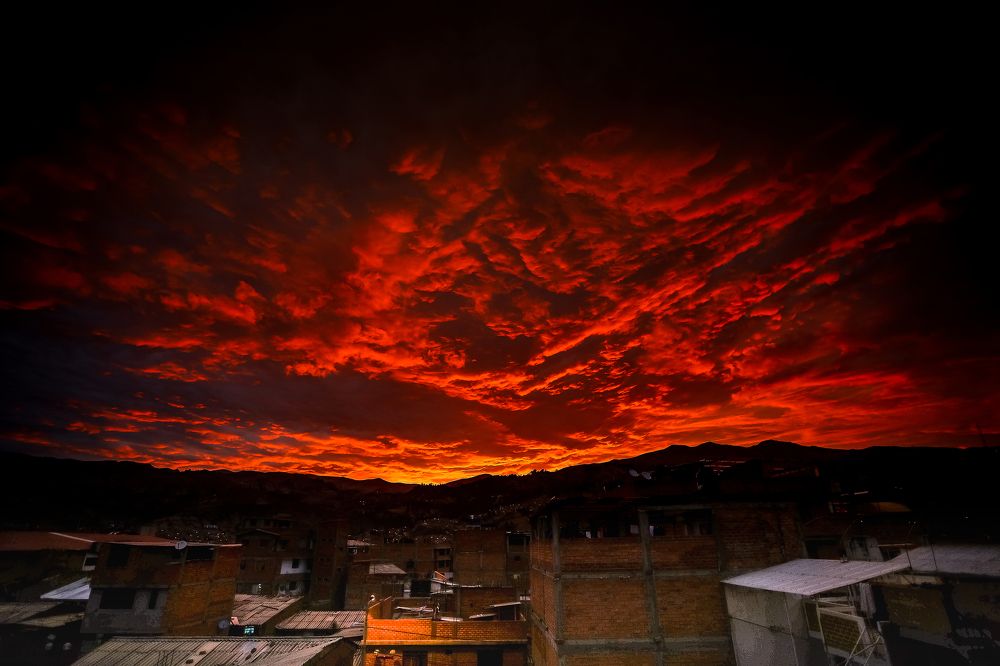 Sunset Huaraz Peru