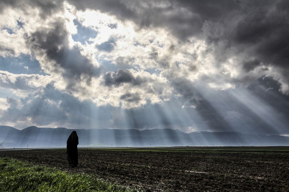 Light through the clouds