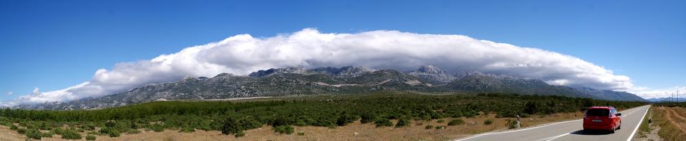Clouds on the Velebit
