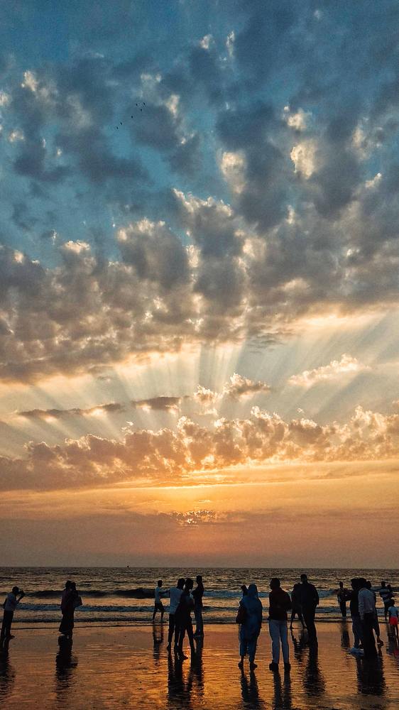 Cloudy at Beach