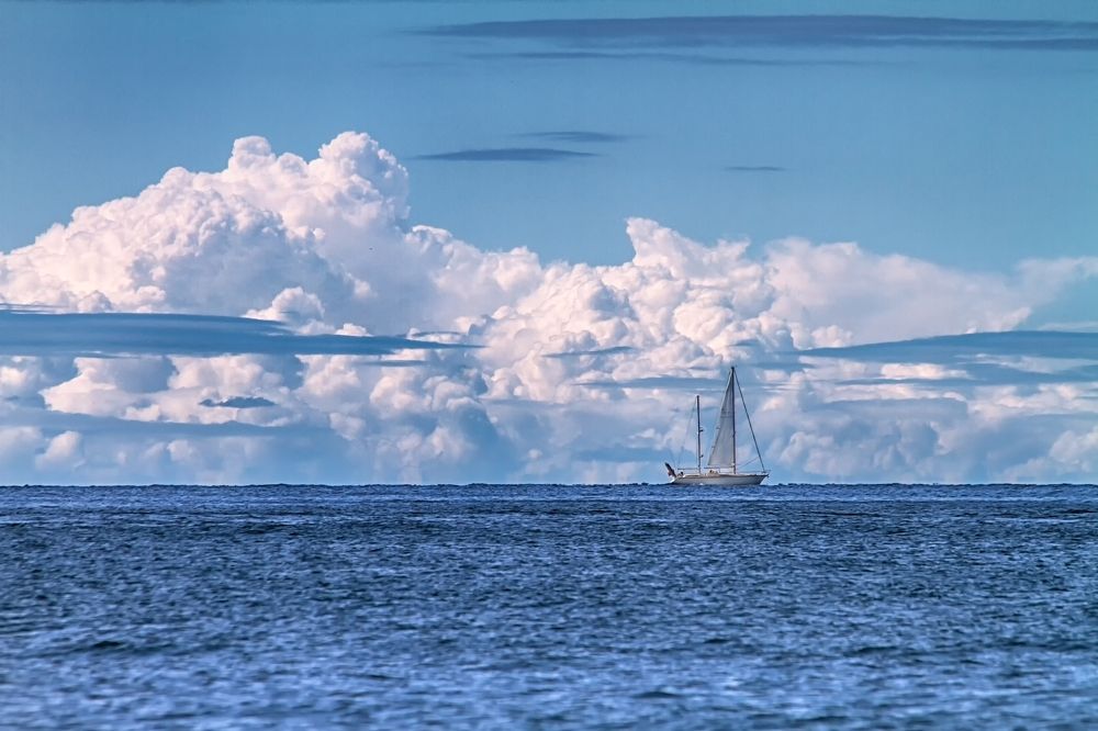 An hour before the storm