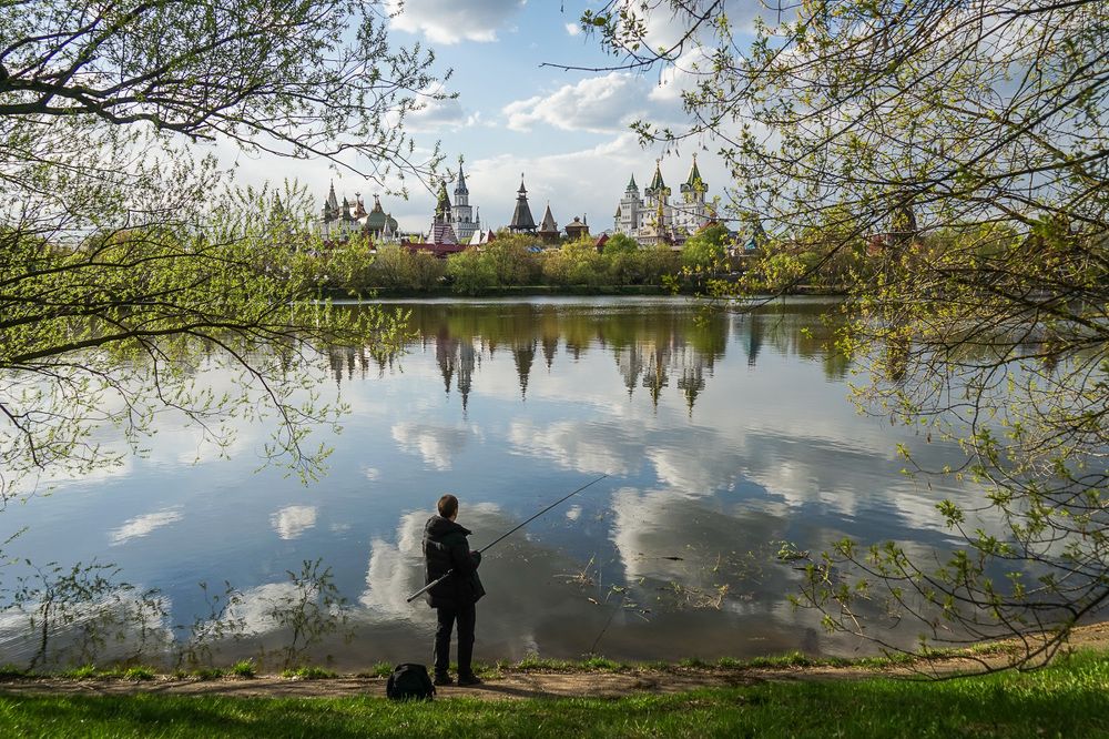 На Измайловском острове.