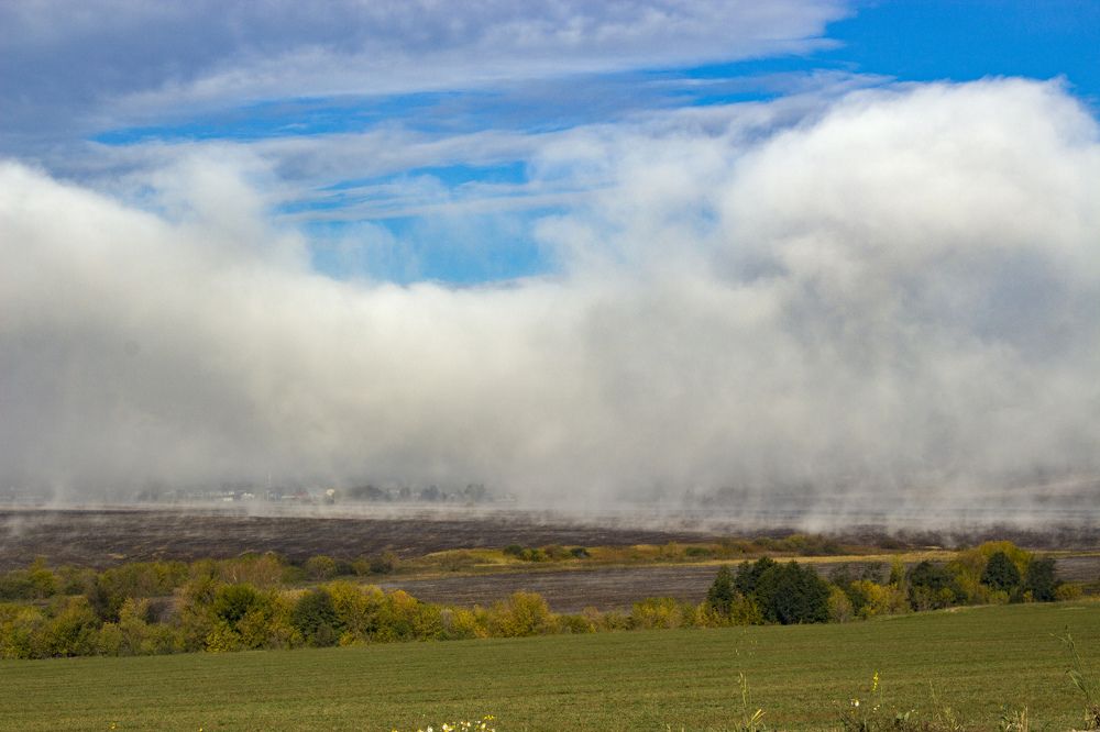 Рождение облака...