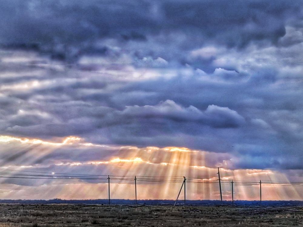 Вечерние облака