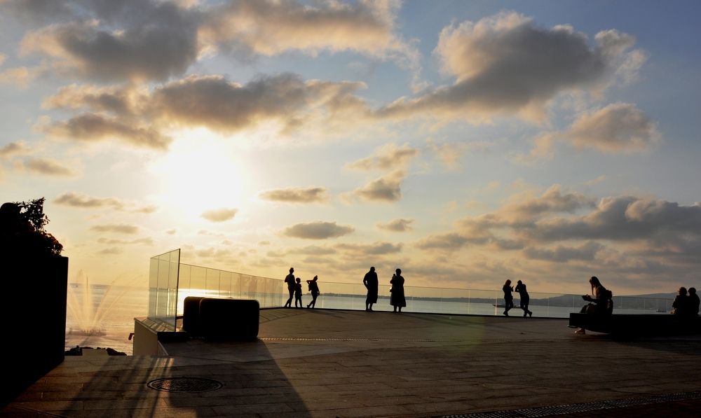 Облака над морем