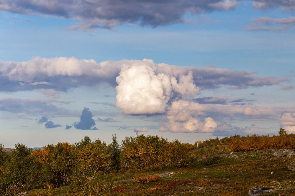 Осень. Мурманск. Облака.