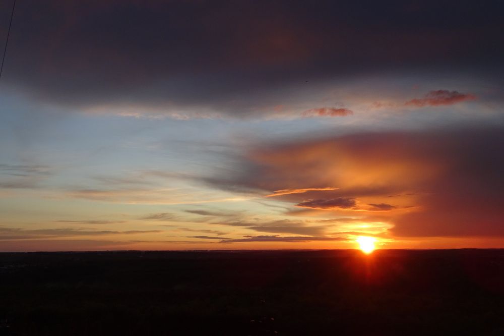 Летний закат.