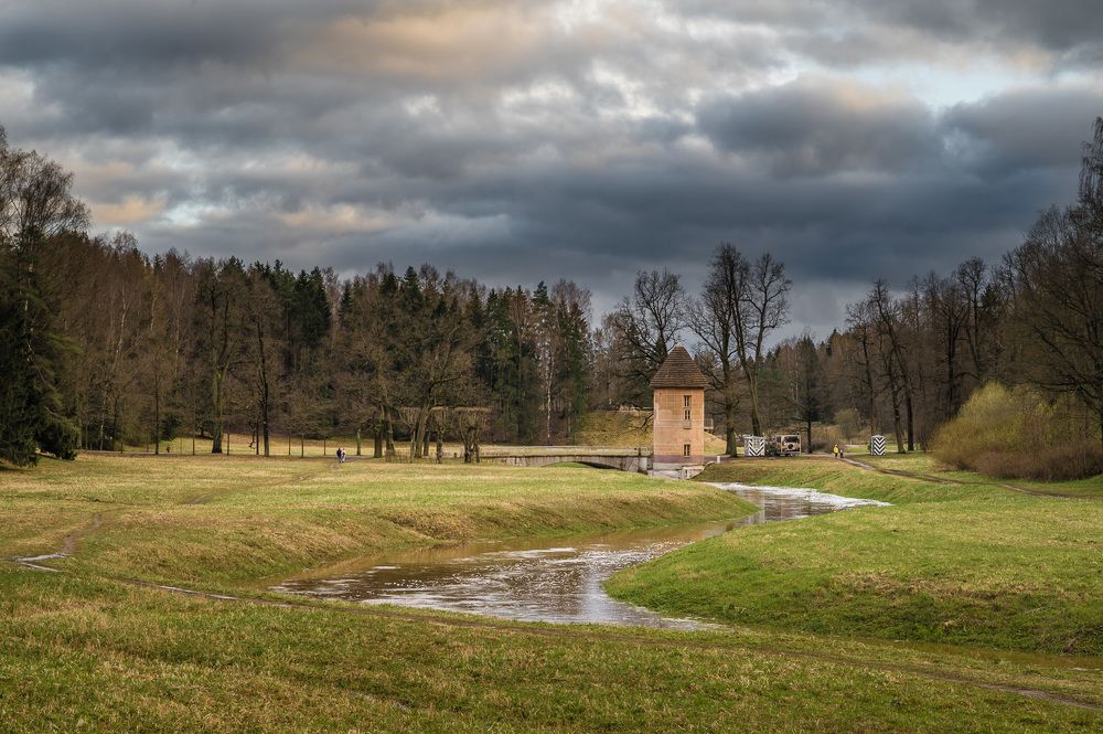 Прогулка в пасмурный день.