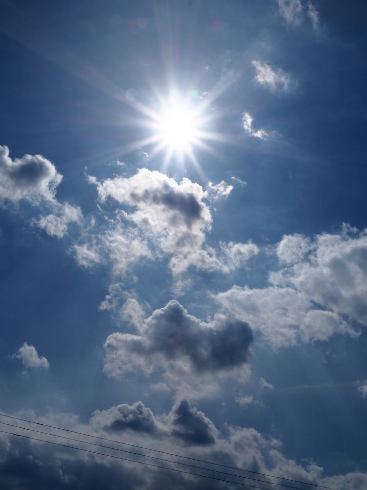 The Sun above the Clouds