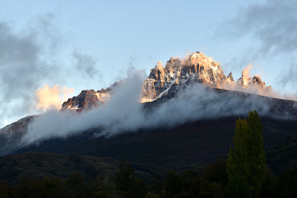Amanece en Cerro Castillo