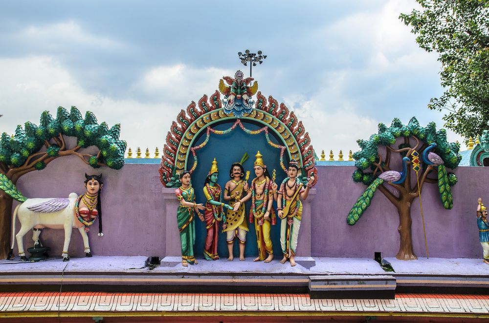 Hindu Temple Façade
