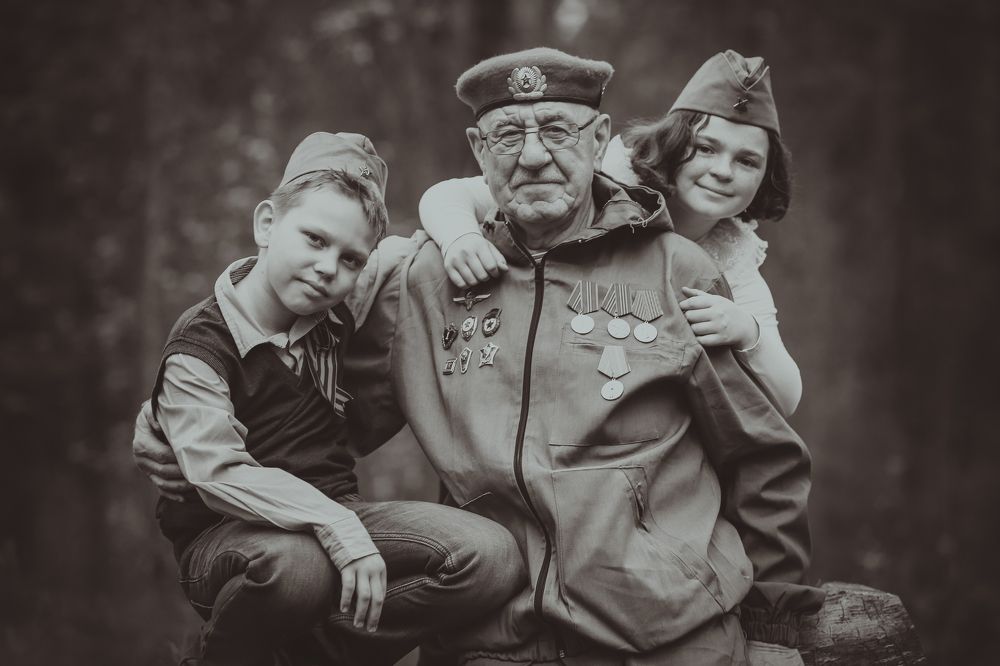 Спасибо деду за Победу!