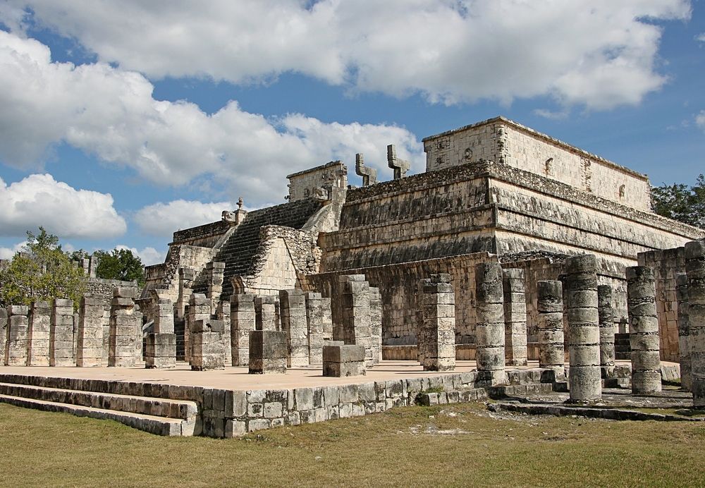 Храм Воинов. Мексика.