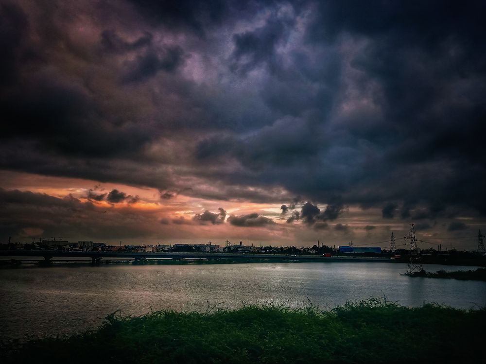 The clouds will bring the The rain very soon