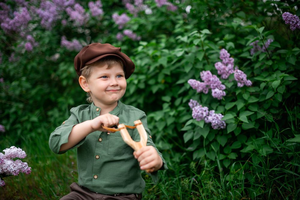 Мальчик-хулиганчик.