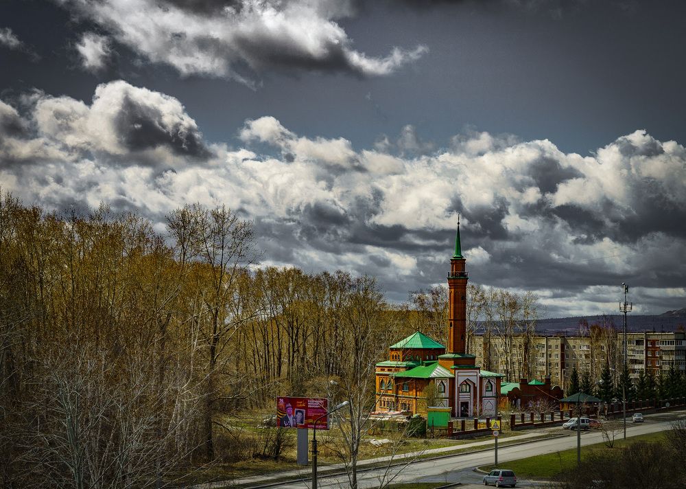 Утренние облака.