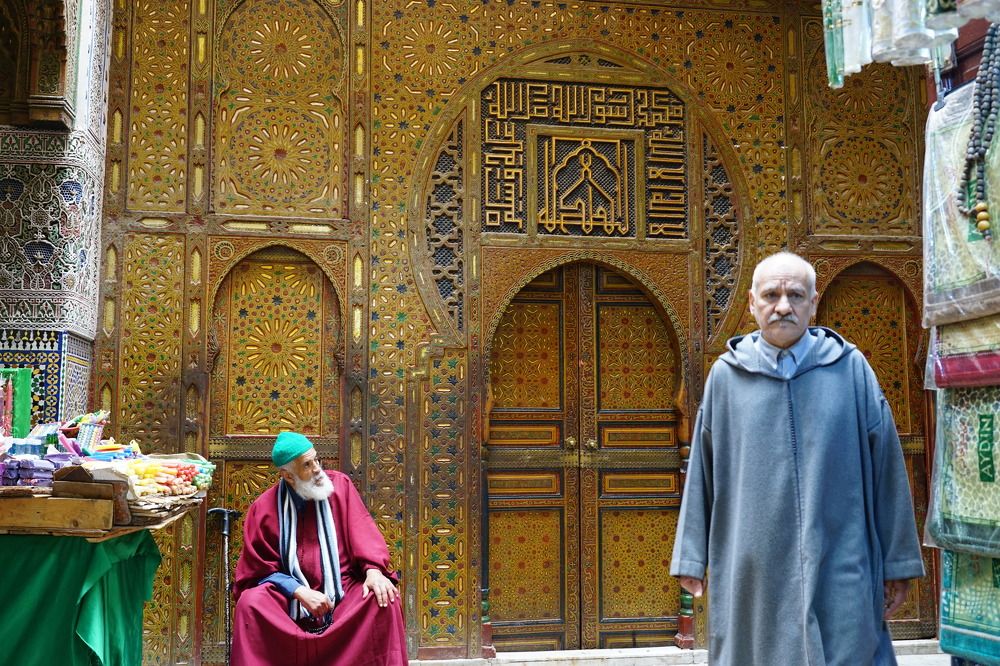 Рынок в медине Феса