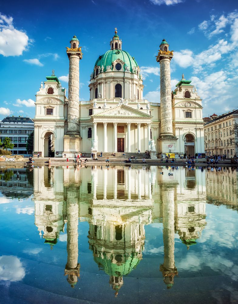 Католическая церковь святого Карла в Вене