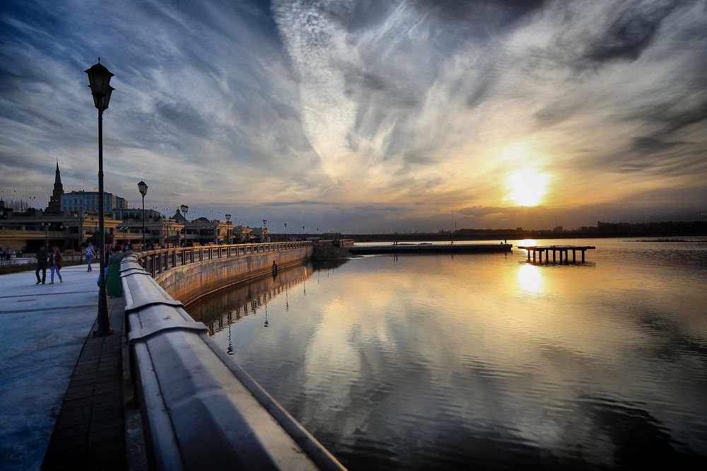 Казань, набережная