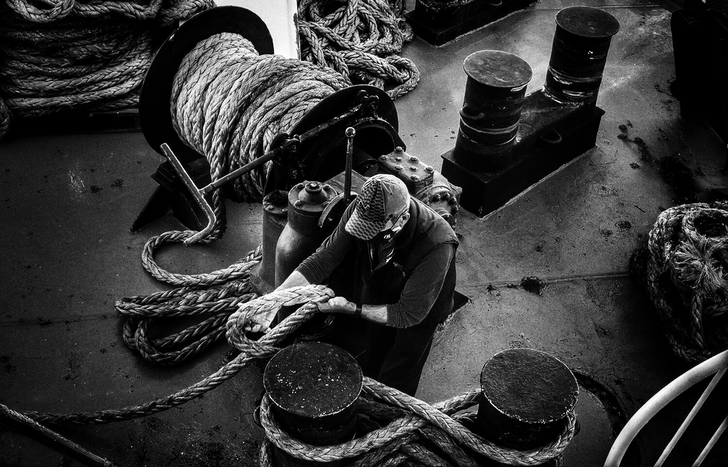 Seaman at work