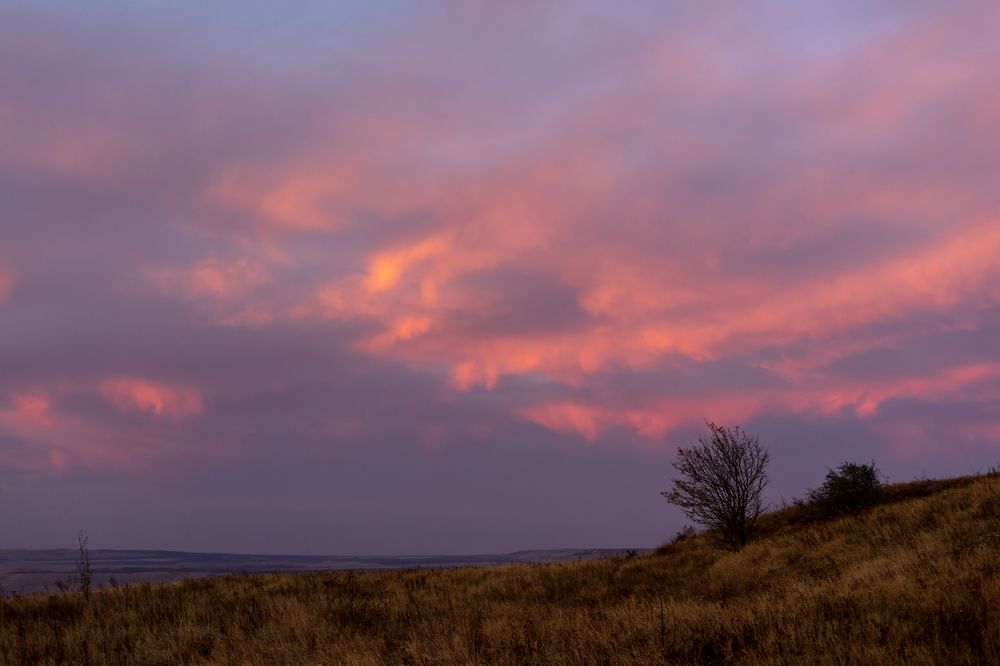 Clouds at sunset