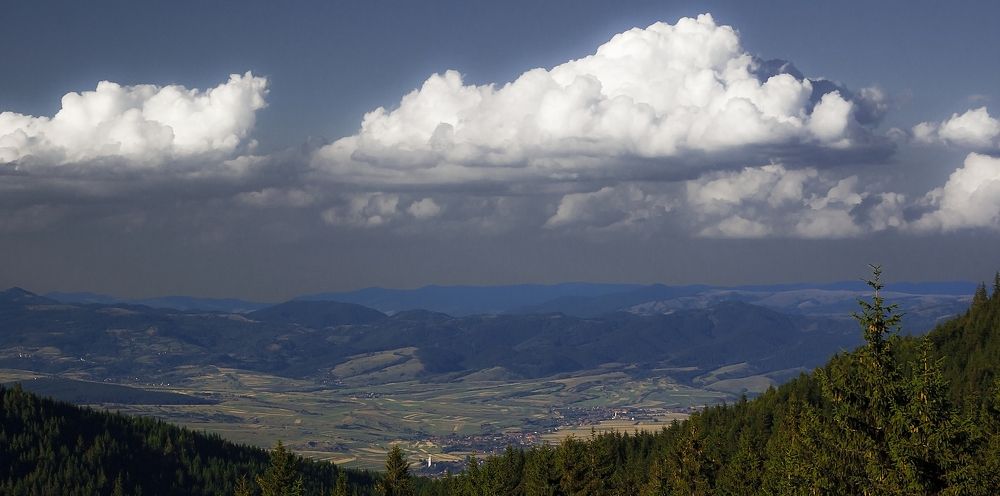 View of the Carpathians