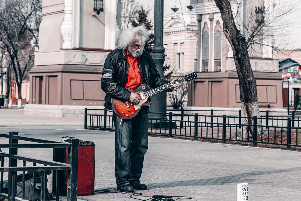 Ветеран рокерского движения