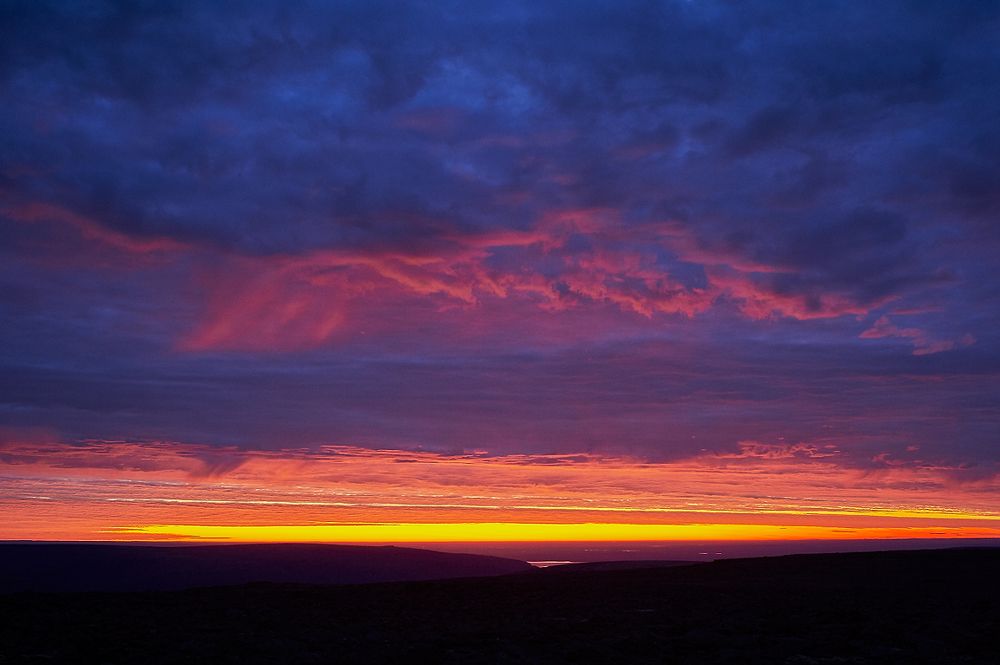 На рассвете...
