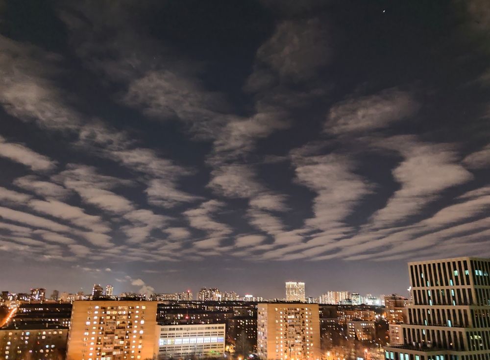 Полосатое небо