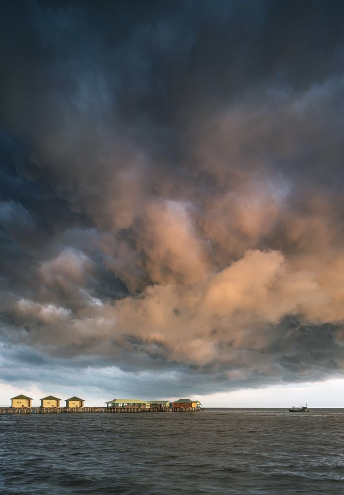 Go home before the storm comes