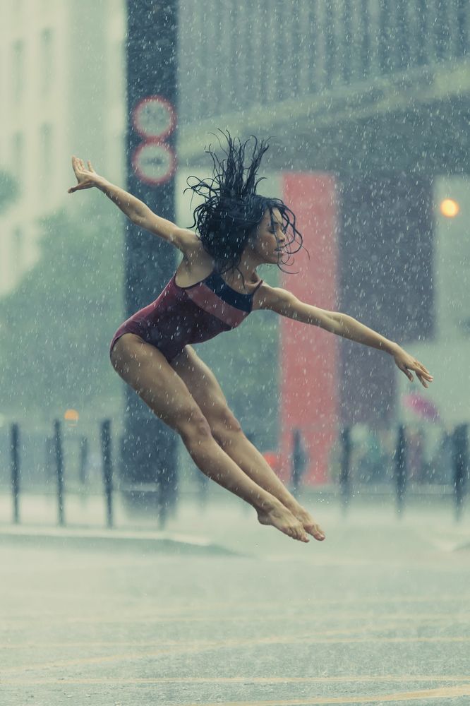 Dancing in the rain