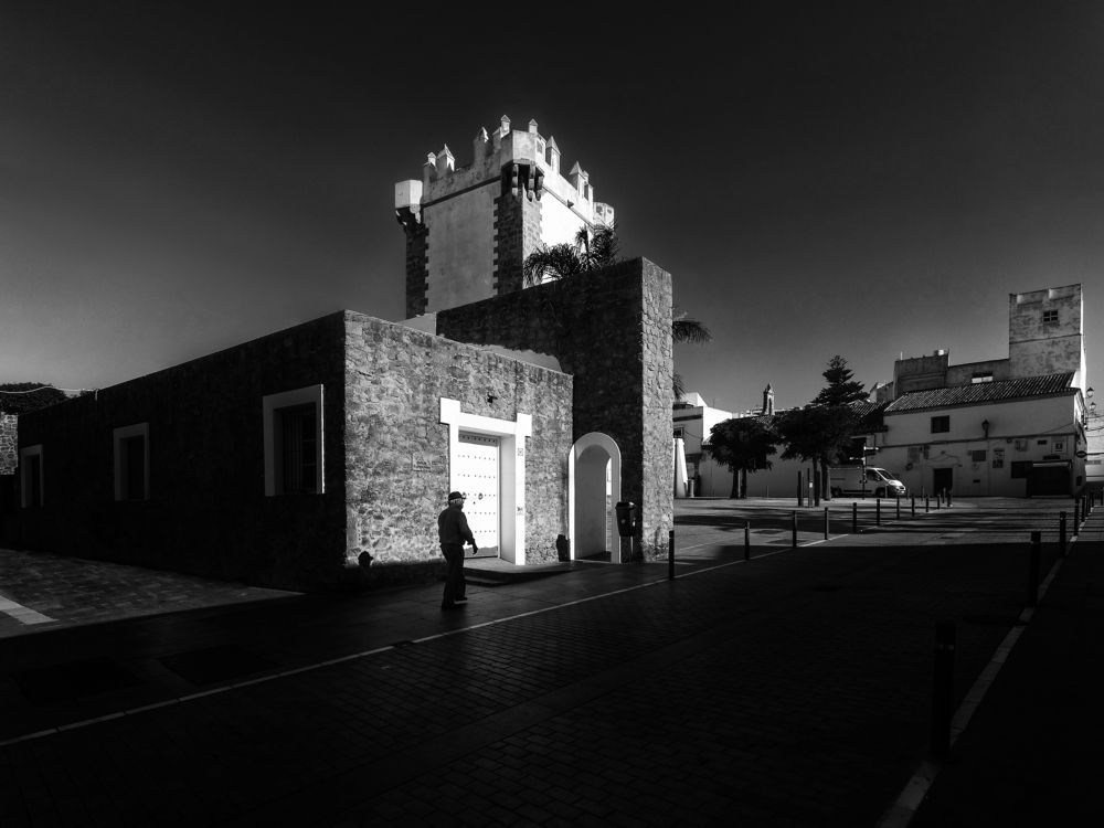 Escena de pueblo