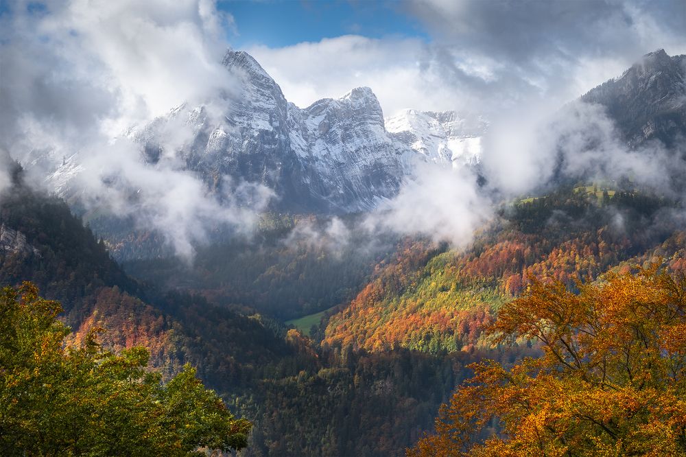 Early autumn in the Alps