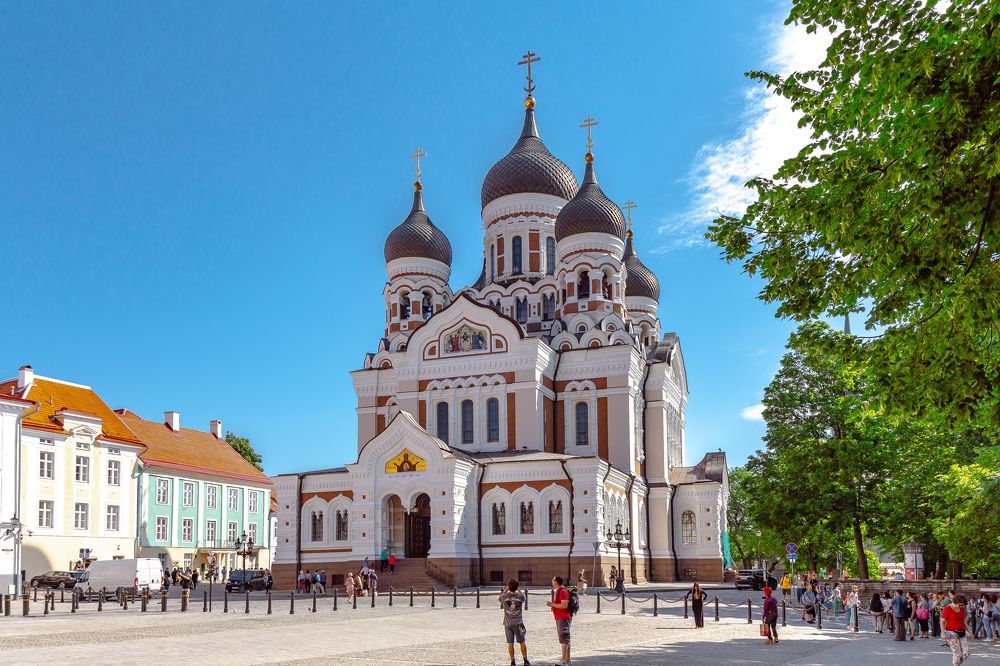 Таллин. Русский православный собор Александра Невского