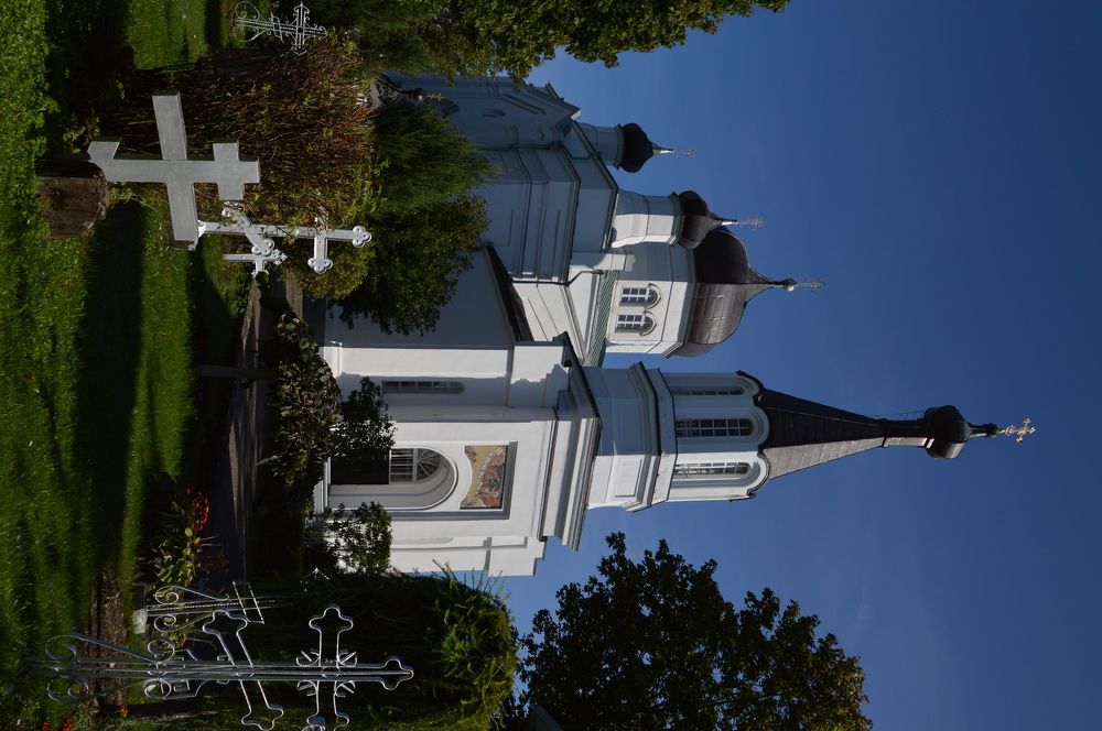 Vasknarva orthodox church in Estonia