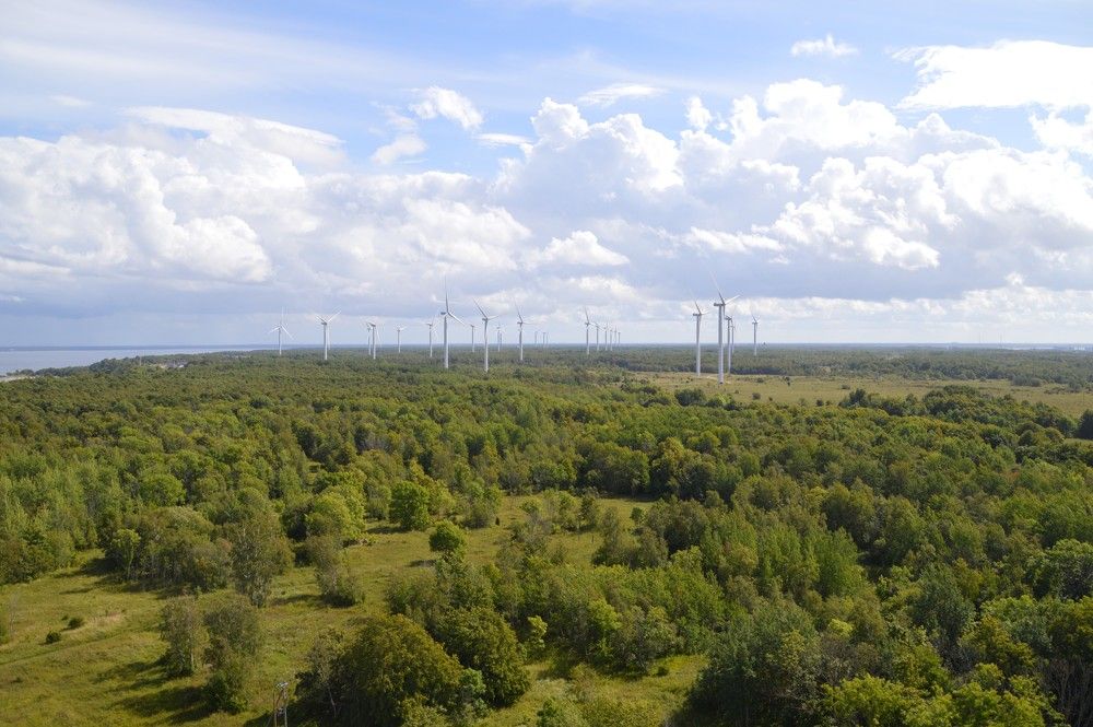 Paldiski modern windmills