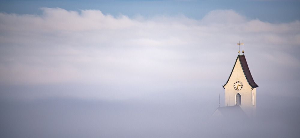 the church in the clouds See