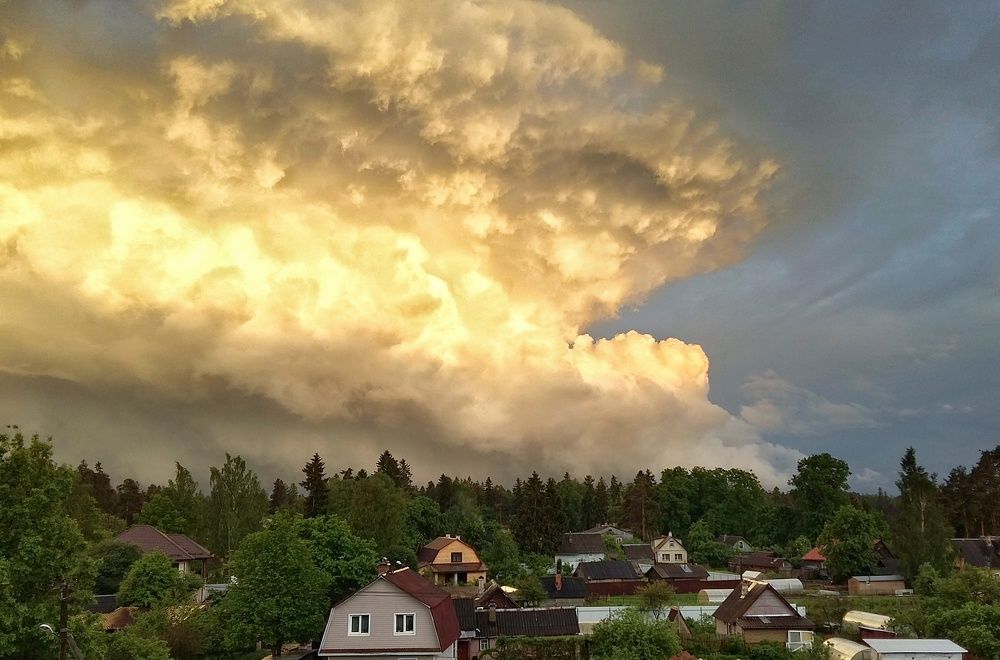 После грозы