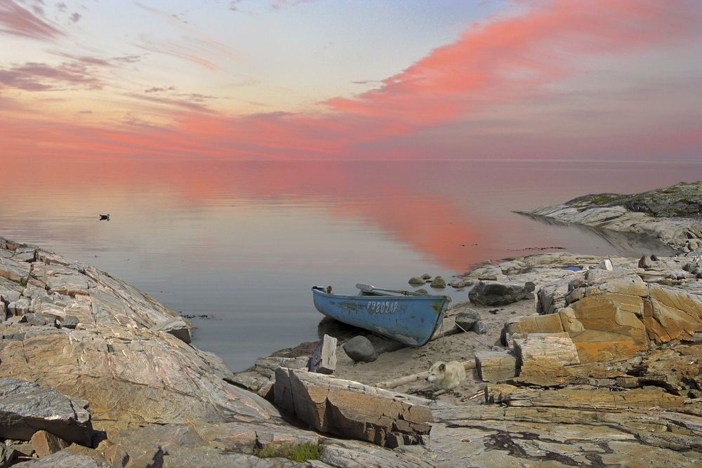 Беломорский закат