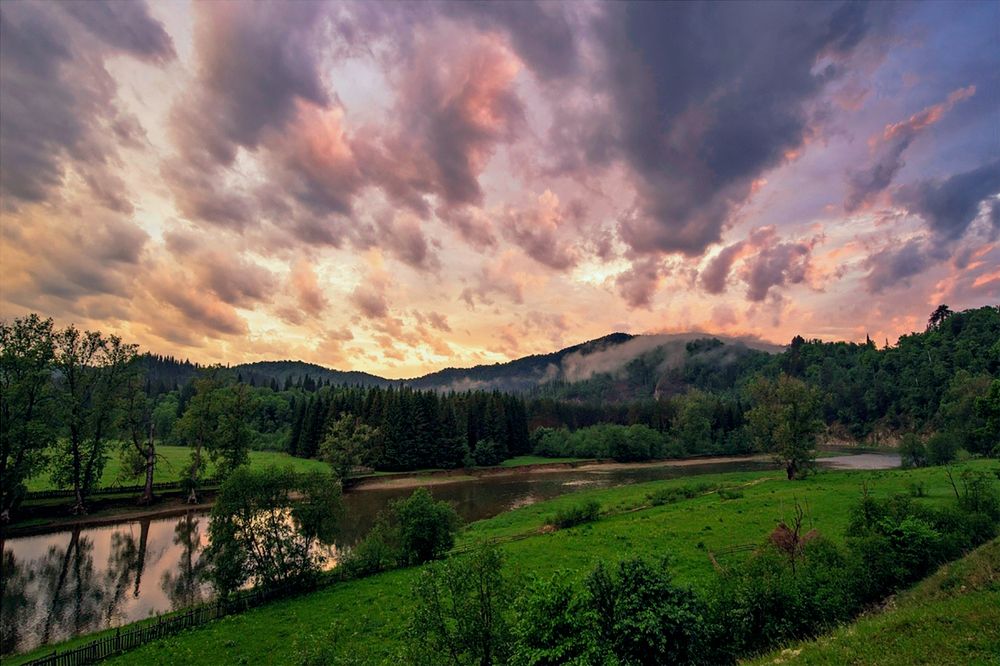 Закат на Зилиме